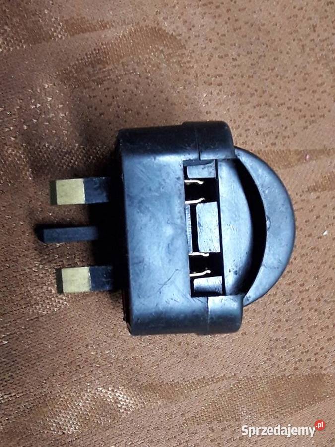 Adapter przelotka wtyczka angielska przejściówka Części i akcesoria Piotrków Trybunalski