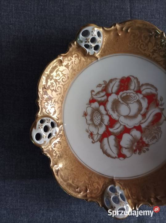 Porcelana Rosenthal Moliere BRABANT GOLD patera warmińsko-mazurskie