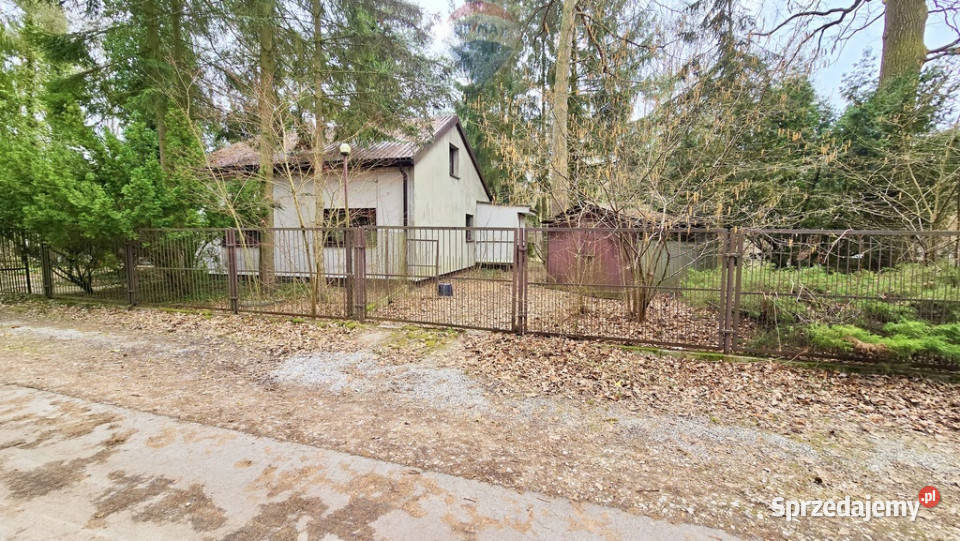 Działka zabudowana Zalesie Górne Kwiat Paproci mazowieckie