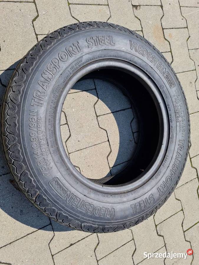 Opona Zabytkowa PRL 175 R14C 9998N Vredestein