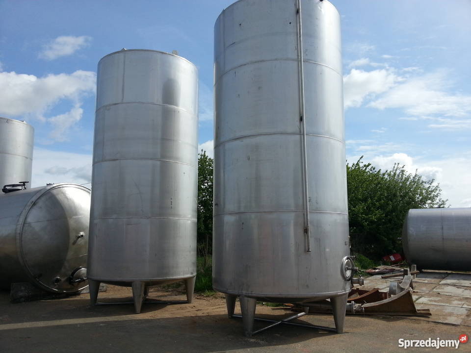 zbiornikzbiorniki używane stalowe kwasoodporne i Wtelno