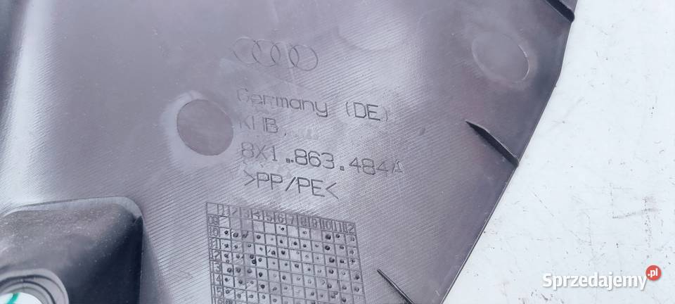 OSŁONA SŁUPKA PRAWY PRZÓD AUDI A1 8X1863484A Przystajń