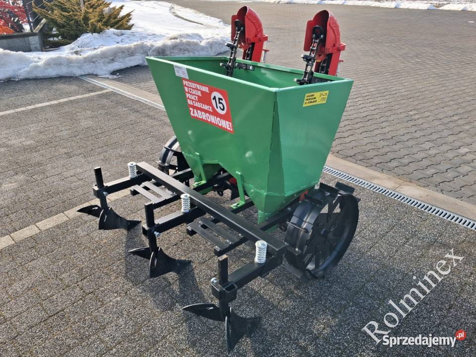 Sadzarka do ziemniaków 2 rzędowa Metalowe nieuszkodzony Limanowa