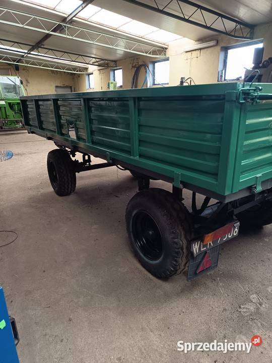 Przyczepa wywrotka D26b nieuszkodzony kujawsko-pomorskie Lipno