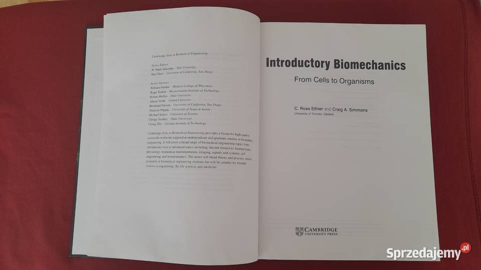 Introductory Biomechanics From Cells to Nowy Sącz sprzedam