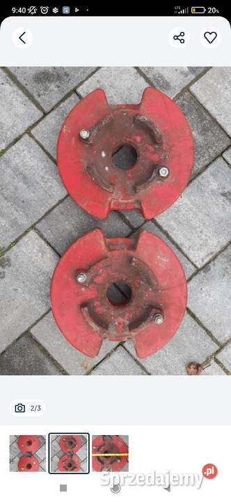 Obciążnik ciężarek honda f810 dzik viking Grodzisk Wielkopolski sprzedam