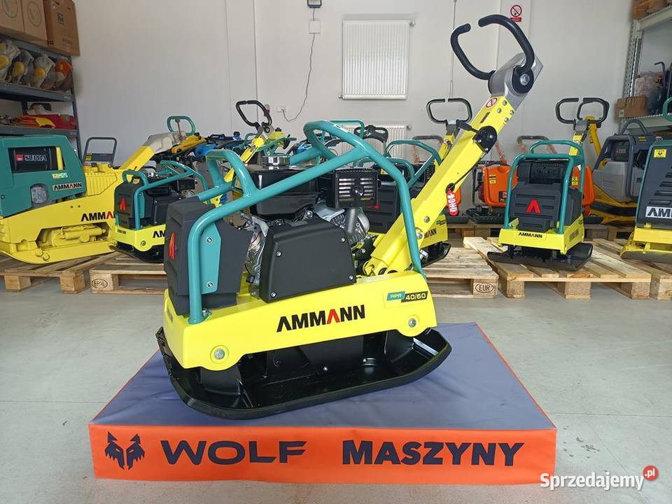 ZAGĘSZCZARKA REWERSYJNA AMMANN APR 4060 NOWA Trzebnica