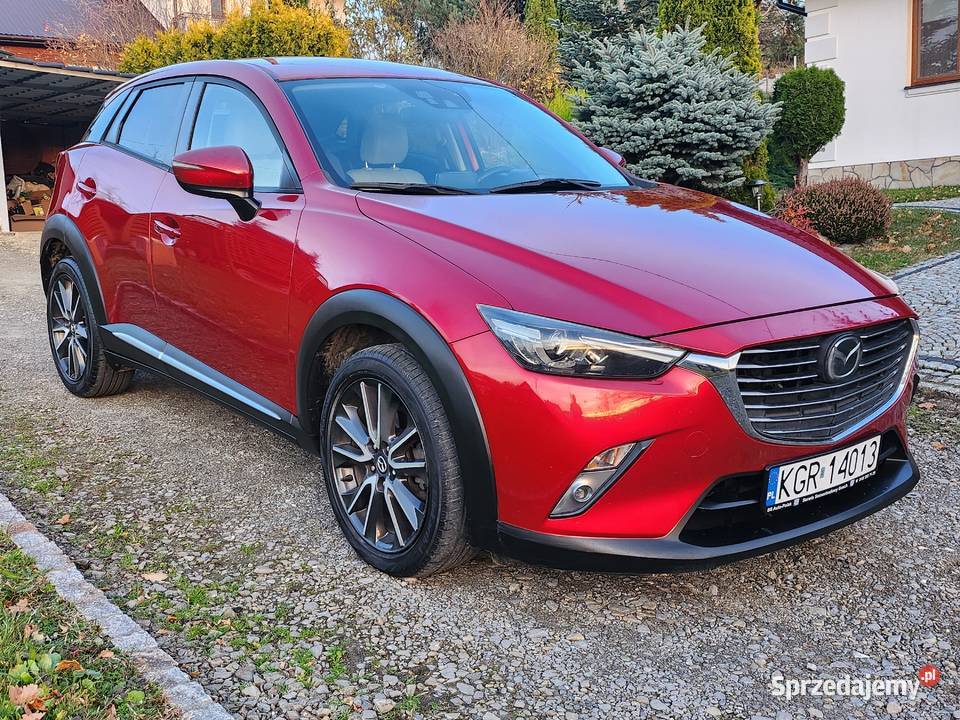 Mazda CX3 15d SKYACTIV 4x4 AUTOMAT Full 4/5 sprzedam
