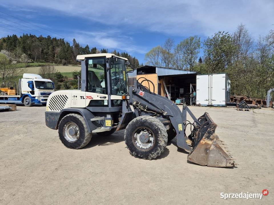 Ładowarka kołowa TEREX TL70S Obrotowa Mszana Dolna