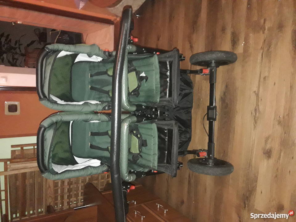 Wózek Bliźniaczy DORJAN 3w1 DANNY SPORT 5 TWIN 22kg Grybów