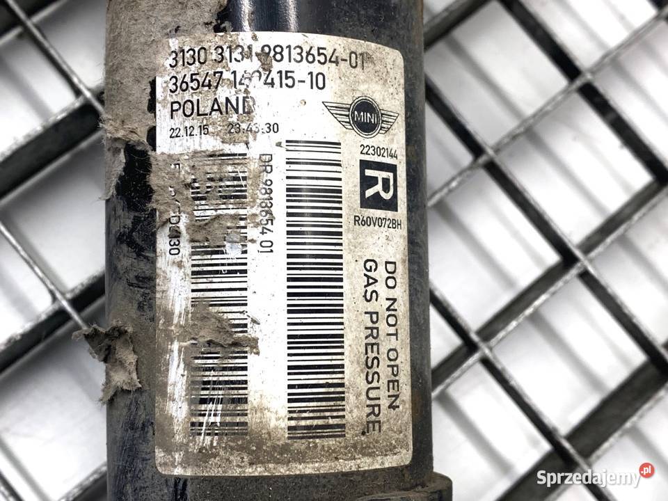 AMORTYZATOR PRAWY PRZÓD ZE SPRĘŻYNĄ MINI