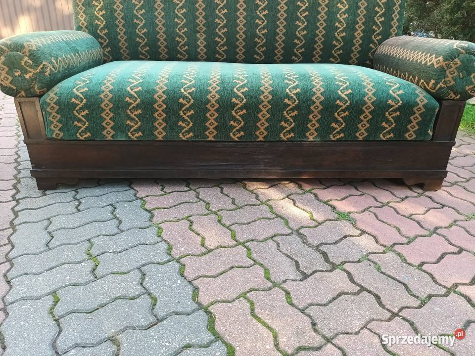 Stara antyczno stylowa kanapa sofa Tanio Aleksandrów Łódzki