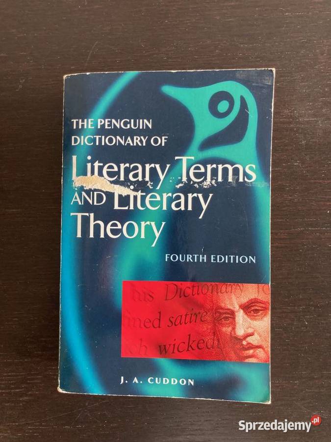 JA Cuddon Penguin Dictionary of Literary Terms ISBN 0140513639 sprzedam