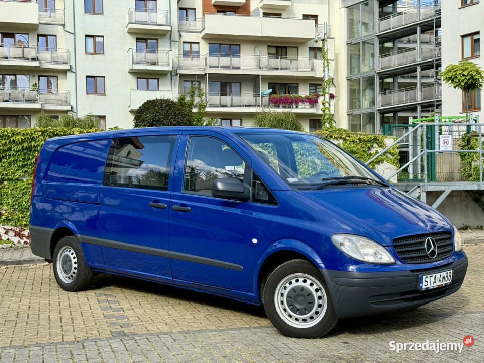 Mercedes Vito Salon Polska Vito 109 CDI DOKA niebieski Vito Tarnowskie Góry sprzedam