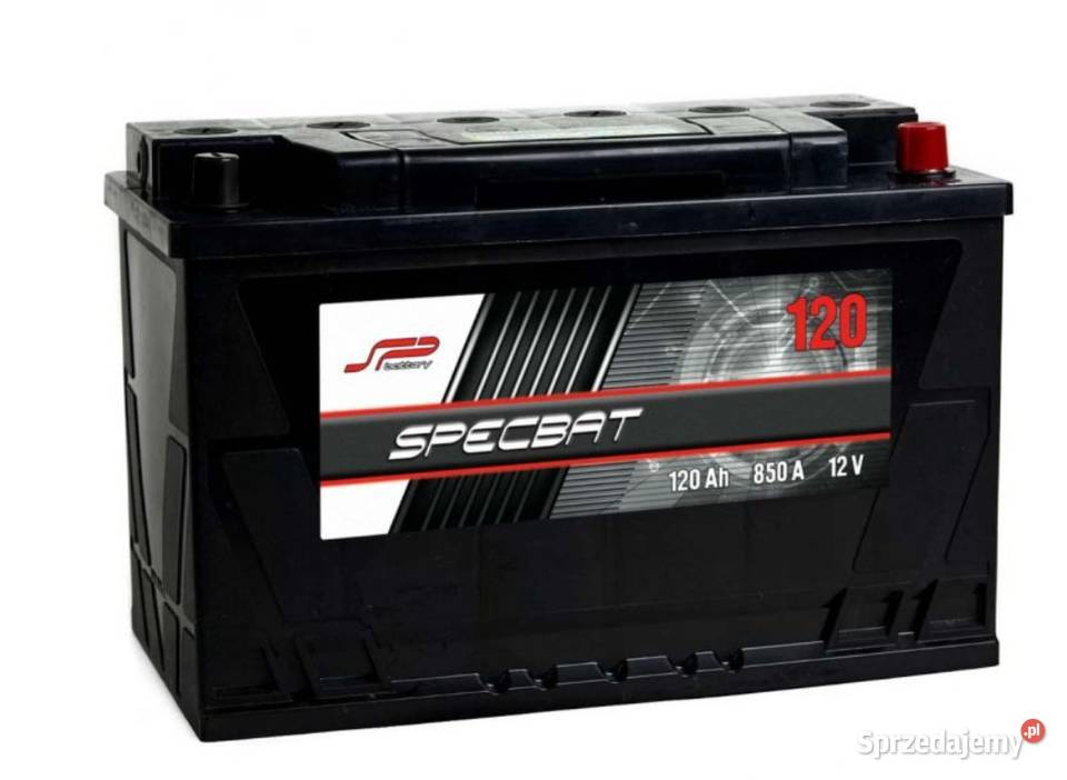 Akumulator SPECBAT AGRO 120Ah 850A EN PRAWY PLUS Układ elektryczny mazowieckie Sokołów Podlaski