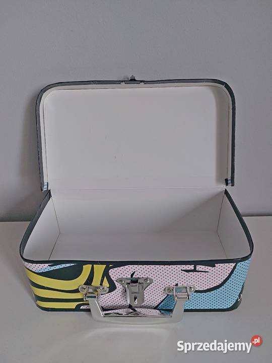 kuferek pop art walizka na kosmetyki kolorowa wielokolorowy wielkopolskie Poznań