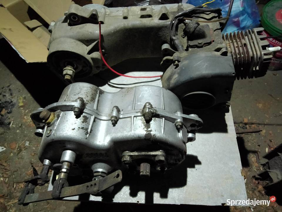 Silnik skrzynia Microcar Luna Piaggio Grecav Części samochodowe Stare Kurowo