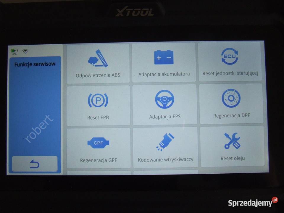 Tester Diagnostyczny Diagnoskop XTOOL D5 jpolski Siedlce sprzedam