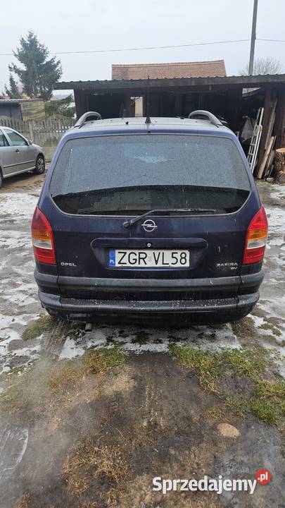 Opel Zafira 20 Dti klimatyzacja 7 osobowy Zafira zachodniopomorskie Nawodna