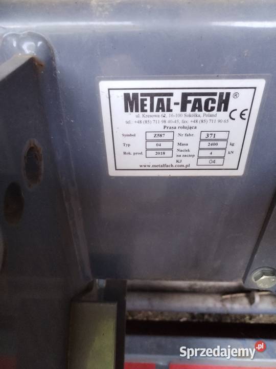 Prasa Metal Fach Z587 Lipno
