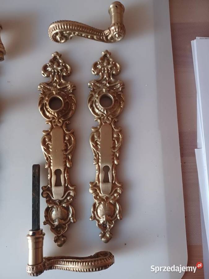 Klamki i szyldy mosiężne Poznań