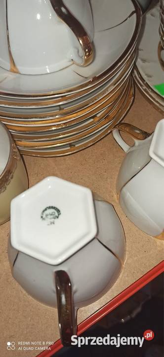 Art Deco filiżanka MZ CRM Altrohlau Gdańsk