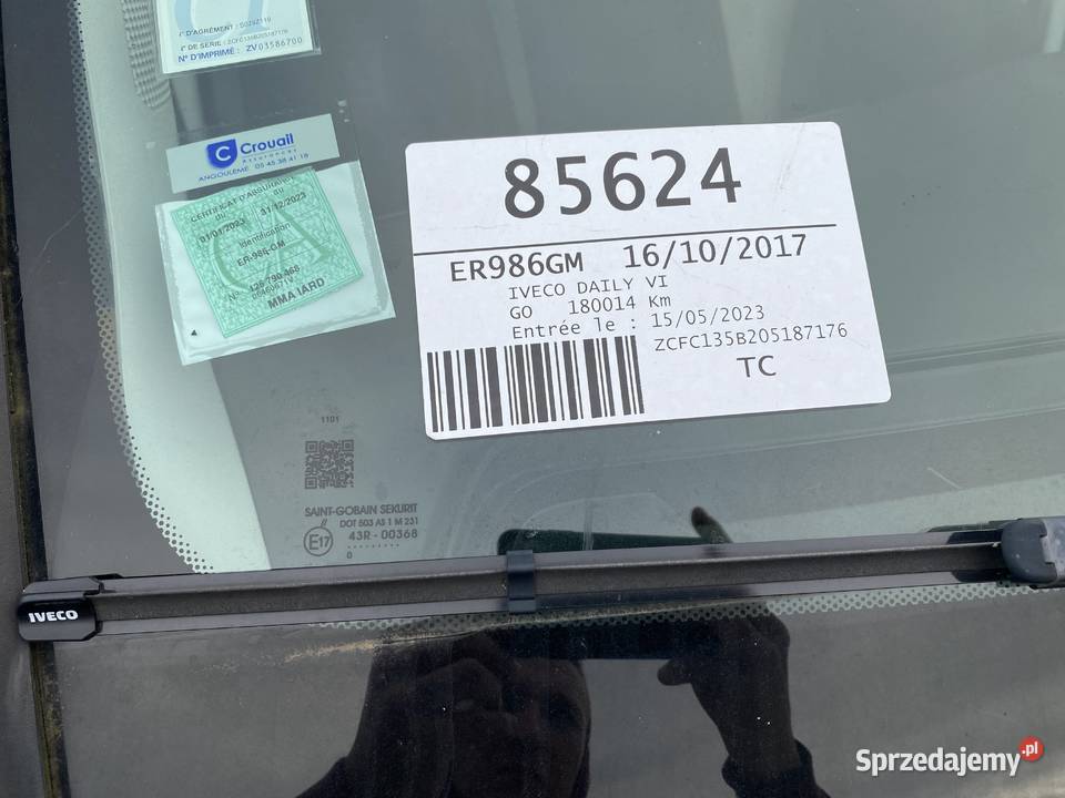 Iveco Daily VI 23 d himatic automat blaszak z Kalisz