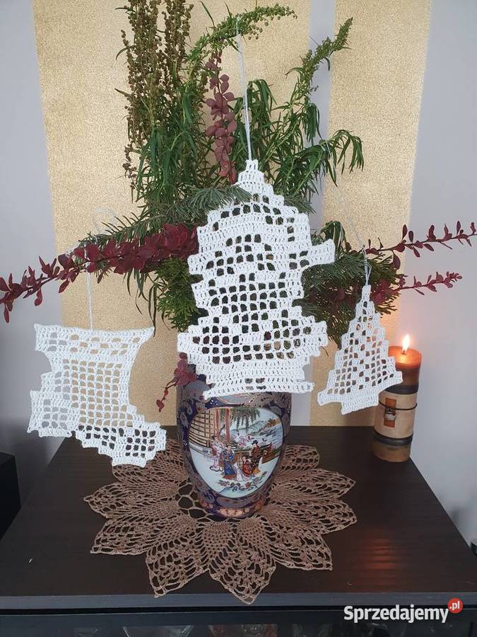 Zestaw zawiszek na choinke Jastków