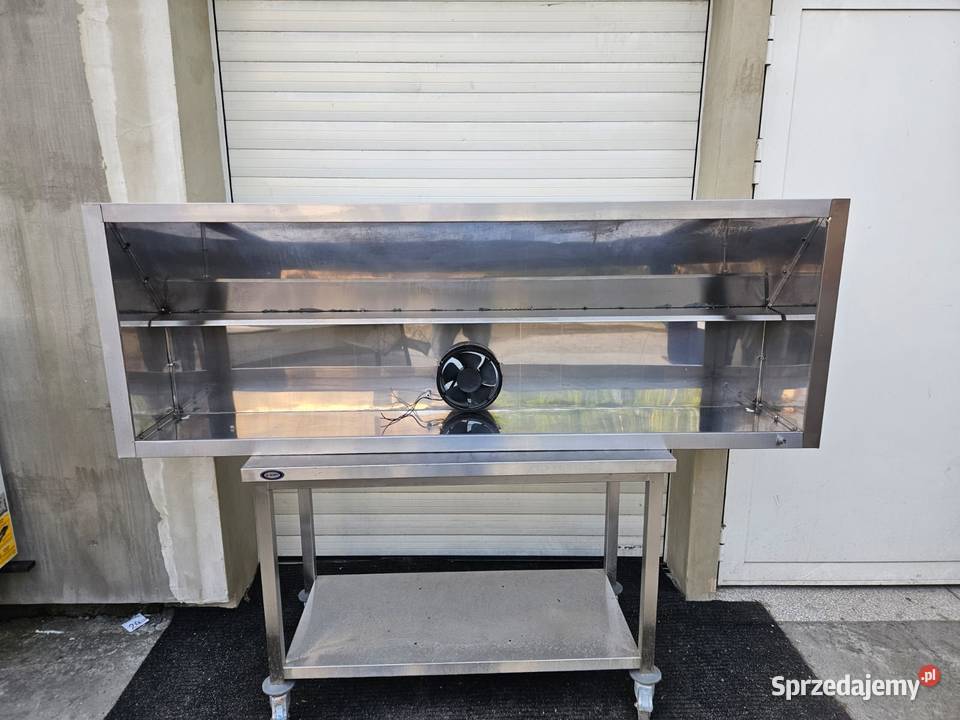 Okap nierdzewny przyścienny 200x70 Pszczyna sprzedam