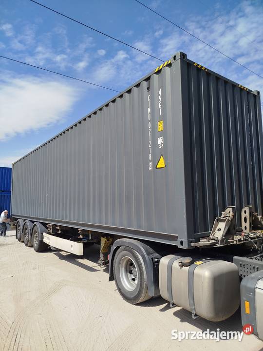 Kontener morski magazynowy budowlany 40 HC Nowy Marki