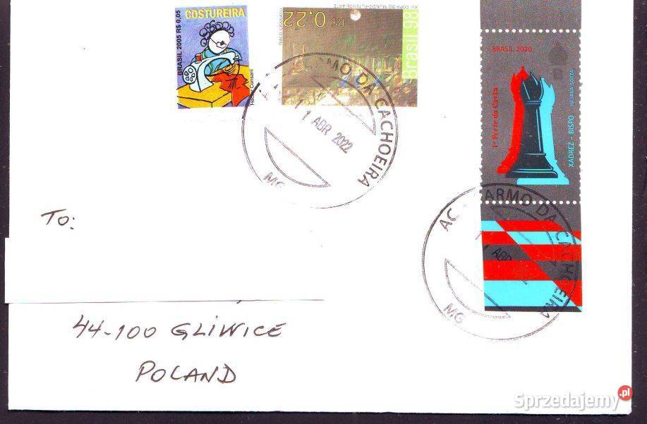 Kop z koresp Brazylia Polska 2022 sprzedam