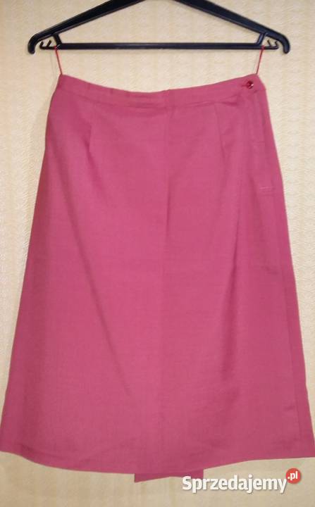 Spódniczka ołówkowa M ceglasta czerwony łódzkie Łódź