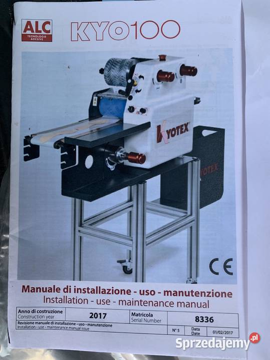 Kyotex KYO100 maszyna do klejenia klejarka