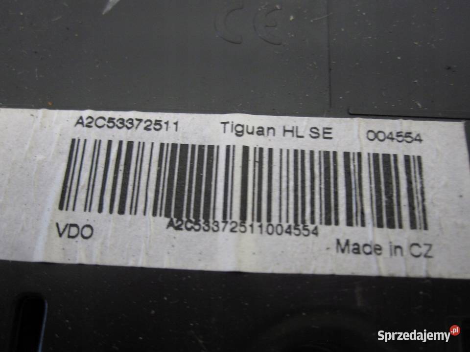 VOLKSWAGEN TIGUAN I 10r licznik zegary Liczniki i zegary świętokrzyskie Kielce