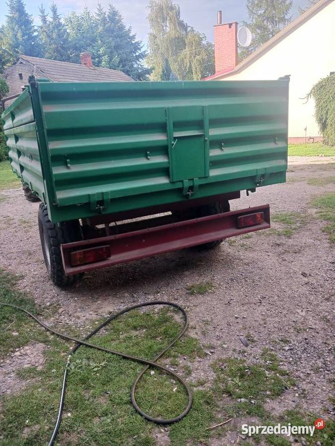 Przyczepa rolnicza 3 stronny kiper Łukawa