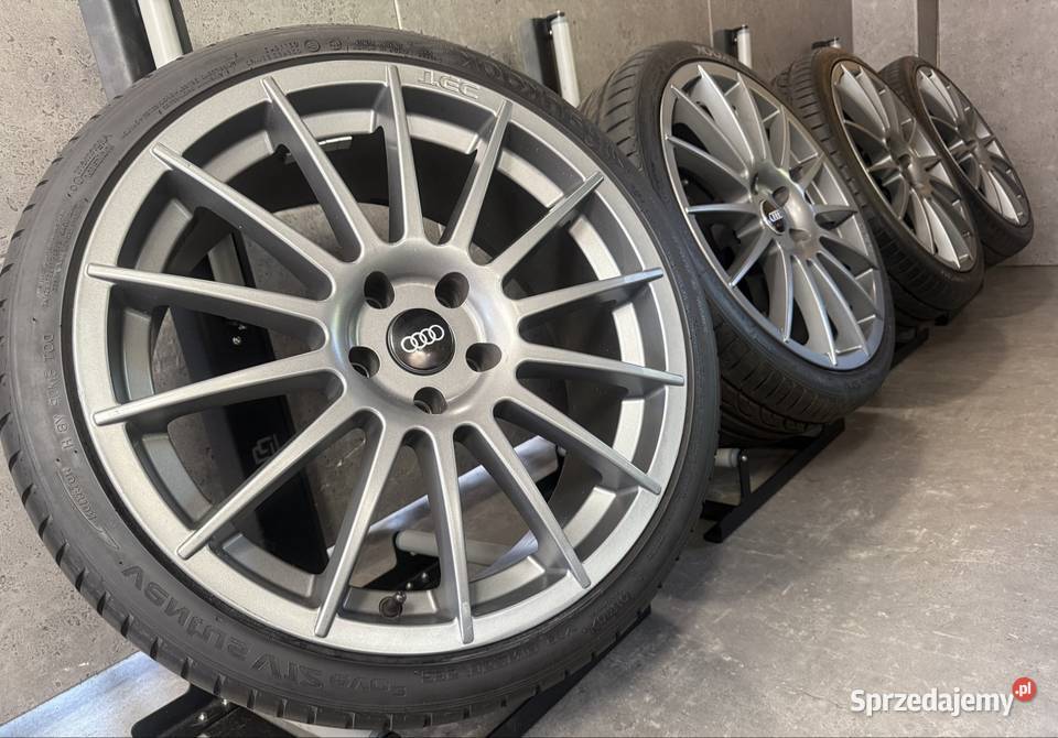 19 Audi A4 A5 felgi koła komplet z oponami 5x112