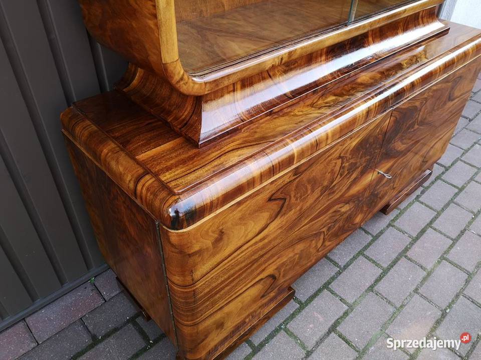 Witryna Serwantka ARTDECO Politura Orzech Stara