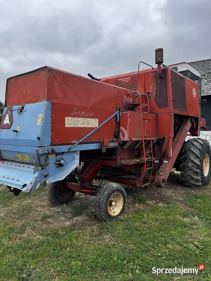 Kombajn Bizon Z056 heder stół do rzepaku Żółkiewka-Osada