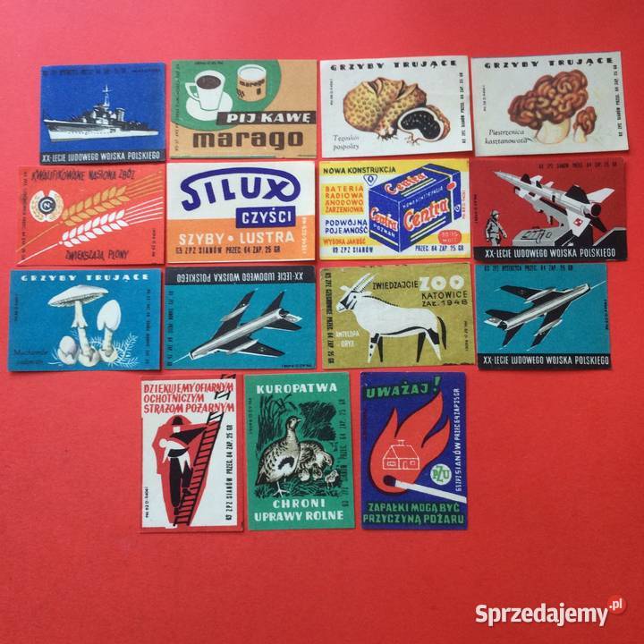 2097 Polskie Etykiety Na Pudełka Zapałek Szczecin