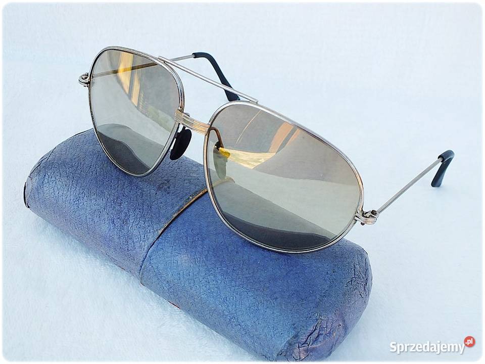 Stare Okulary przeciwsłoneczne Aviator Vintage w Żary