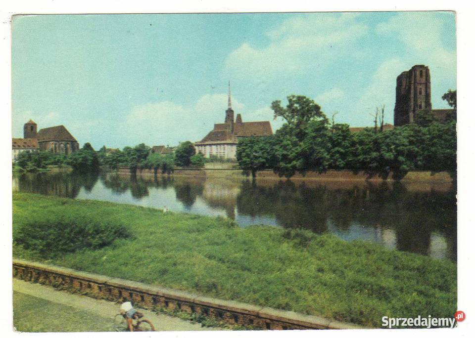 WROCŁAW OSTRÓW TUMSKI PIASKOWY POCZTÓWKA