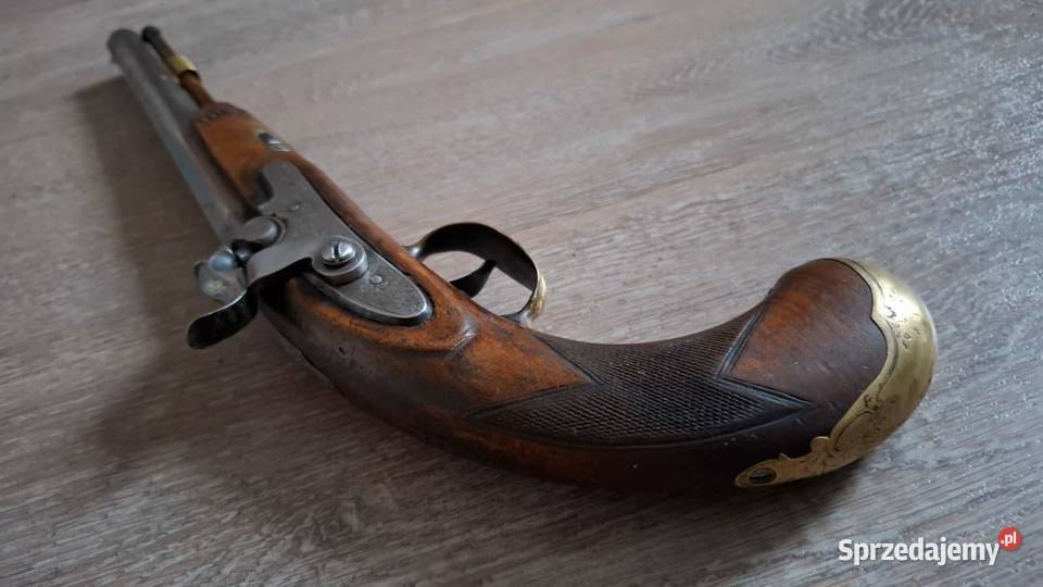 Pistolet czarnoprochowy xix wiek Cieszyn