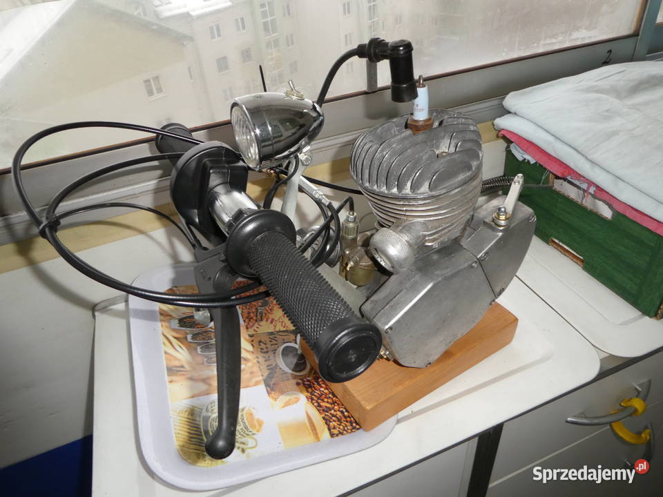 Silnik KO rowerowy z cewką manetką i klamką Części i akcesoria