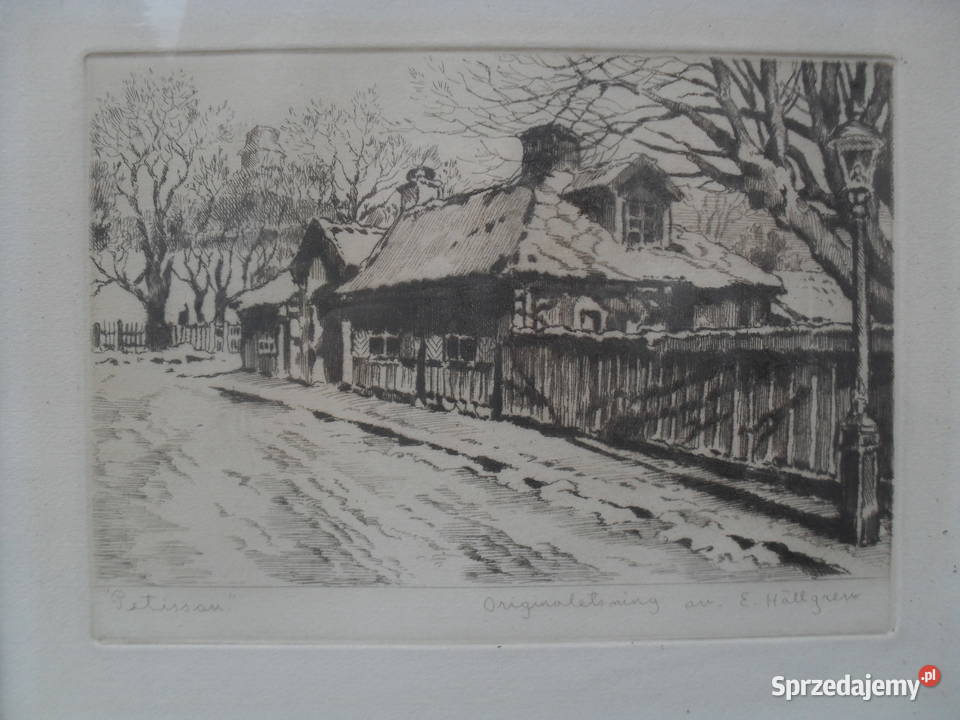 Litografia Skandynawska Ernst Hllgren