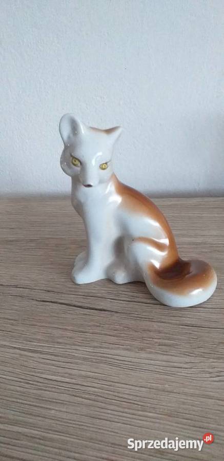 Porcelanowy lisek Płonne Przedbórz