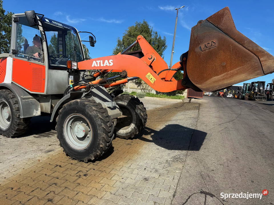 ładowarka czołowa ATLAS AR60 łyżka widły łódzkie Działoszyn