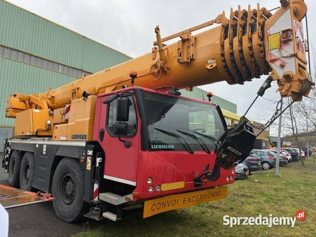 ŻURAW SAMOJEZDNY Liebherr LTM 106031 DźWIG Poznań