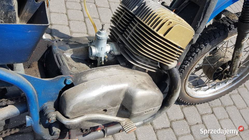 Jawa CZ 350 Silnik rama koła