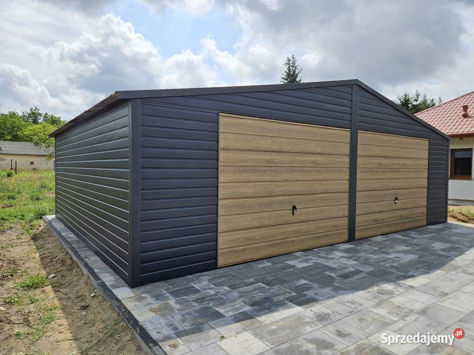 8x6 Garaze Blaszane Garaż Blaszany Blaszak 48m2 Parczew