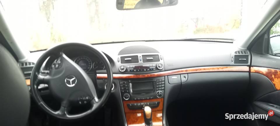 Mercedes E klasa W 211 R5 27CDI AUTOMAT światła przeciwmgielne Klasa E warmińsko-mazurskie Dąbrówno
